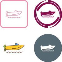 Speed Boat Icon Design vector