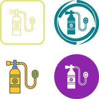 Oxygen Tank Icon Design vector