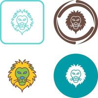 Lion Icon Design vector