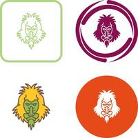 Mandrill Icon Design vector