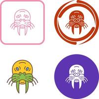 Walrus Icon Design vector