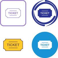 Tickets Icon Design vector