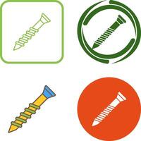 Screw Icon Design vector