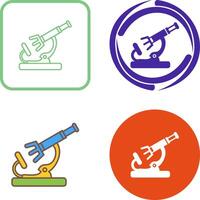 Microscope Icon Design vector