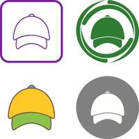 diseño de icono de gorra vector