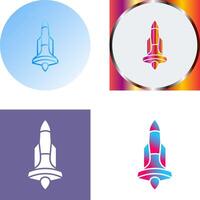 Rocket Icon Design vector