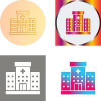 Hospital Icon Design vector