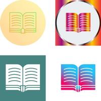 Book Icon Design vector