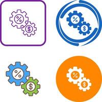 Gear Icon Design vector