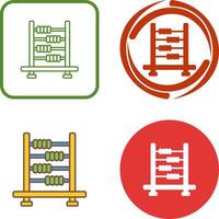 Abacus Icon Design vector