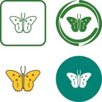 diseño de icono de mariposa vector