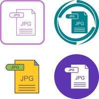 JPG Icon Design vector