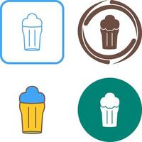 Pint of Beer Icon Design vector