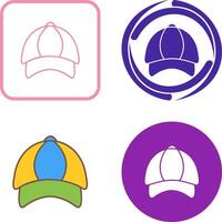 P Cap Icon Design vector
