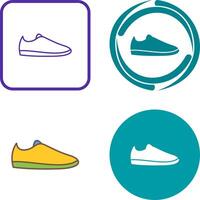 Casual Shoes Icon Design vector