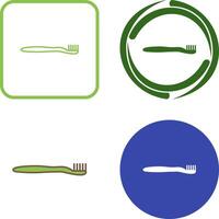 Toothbrush Icon Design vector