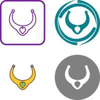 Necklace Icon Design vector