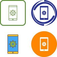 Network Settings Icon Design vector