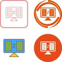 File Sharing Icon Design vector