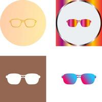 diseño de icono de gafas vector