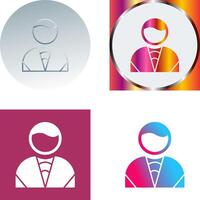 Man Icon Design vector