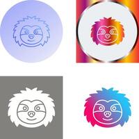 Sloth Icon Design vector