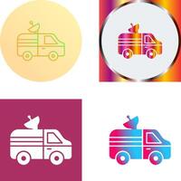 News Van Icon Design vector