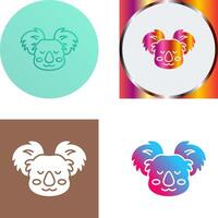Koala Icon Design vector