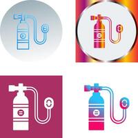 Oxygen Tank Icon Design vector