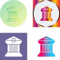 Courthouse Icon Design vector