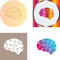 Brain Icon Design vector