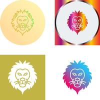 Lion Icon Design vector