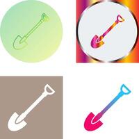 Shovel Icon Design vector