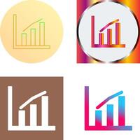 Statistics Icon Design vector