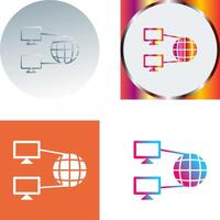 Internet Connectivity Icon Design vector