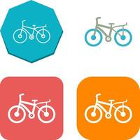 diseño de icono de bicicleta vector