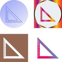 Set Square Icon Design vector