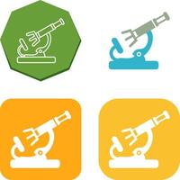 Microscope Icon Design vector