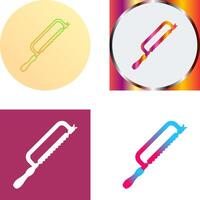 Hacksaw Icon Design vector