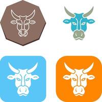 diseño de icono de vaca vector