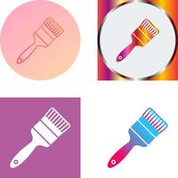 Paint Brush Icon Design vector