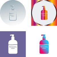 Lotion Icon Design vector