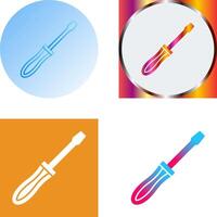 Screwdriver Icon Design vector