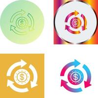 Turnover Icon Design vector