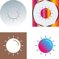 Sun Icon Design vector