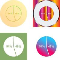 Candidate Stats Icon Design vector