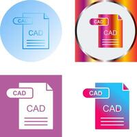 CAD Icon Design vector