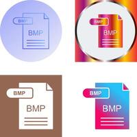 BMP Icon Design vector