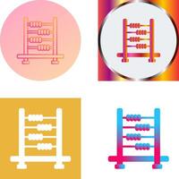 Abacus Icon Design vector