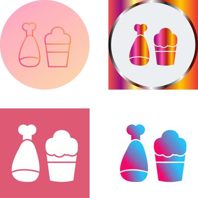 Food and Beer Icon Design